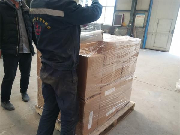 靜電駐級電源的發(fā)貨現場